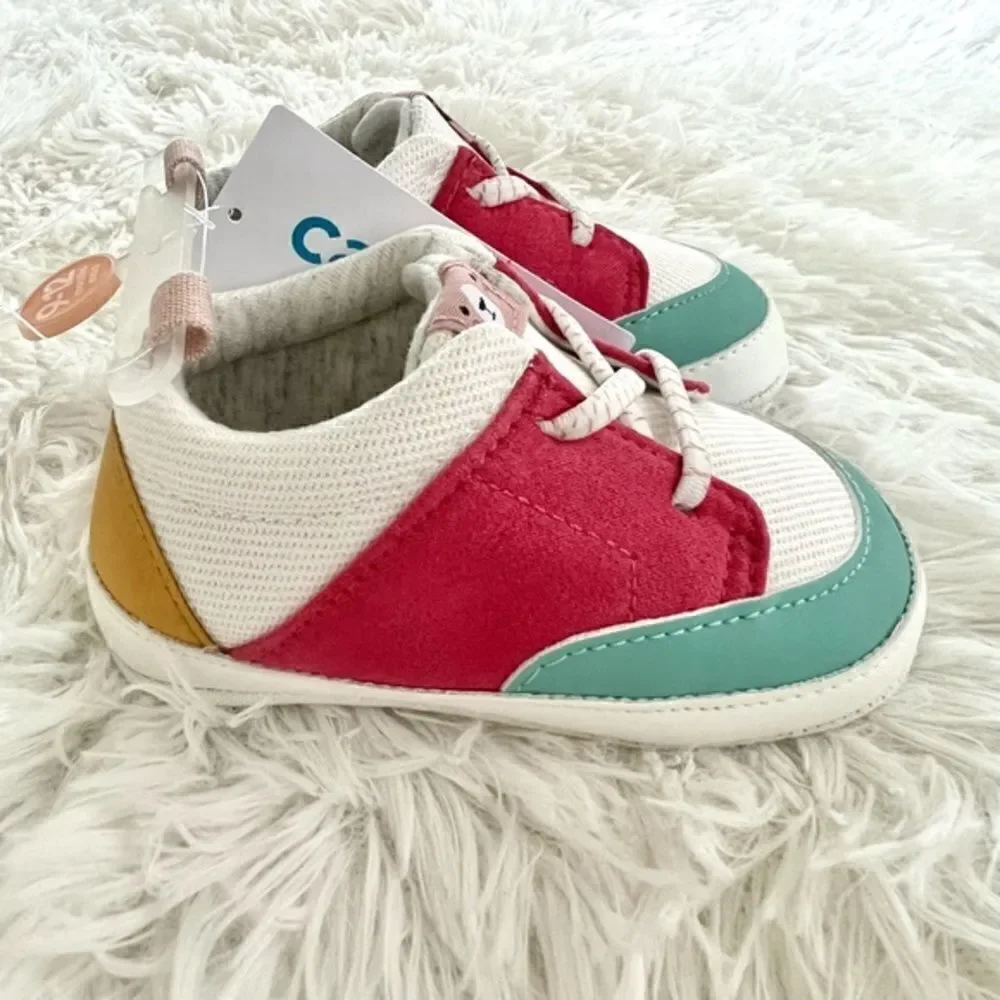 Carter's Baby‎ Multi Color Sneakers Size 4 (9-12 months)